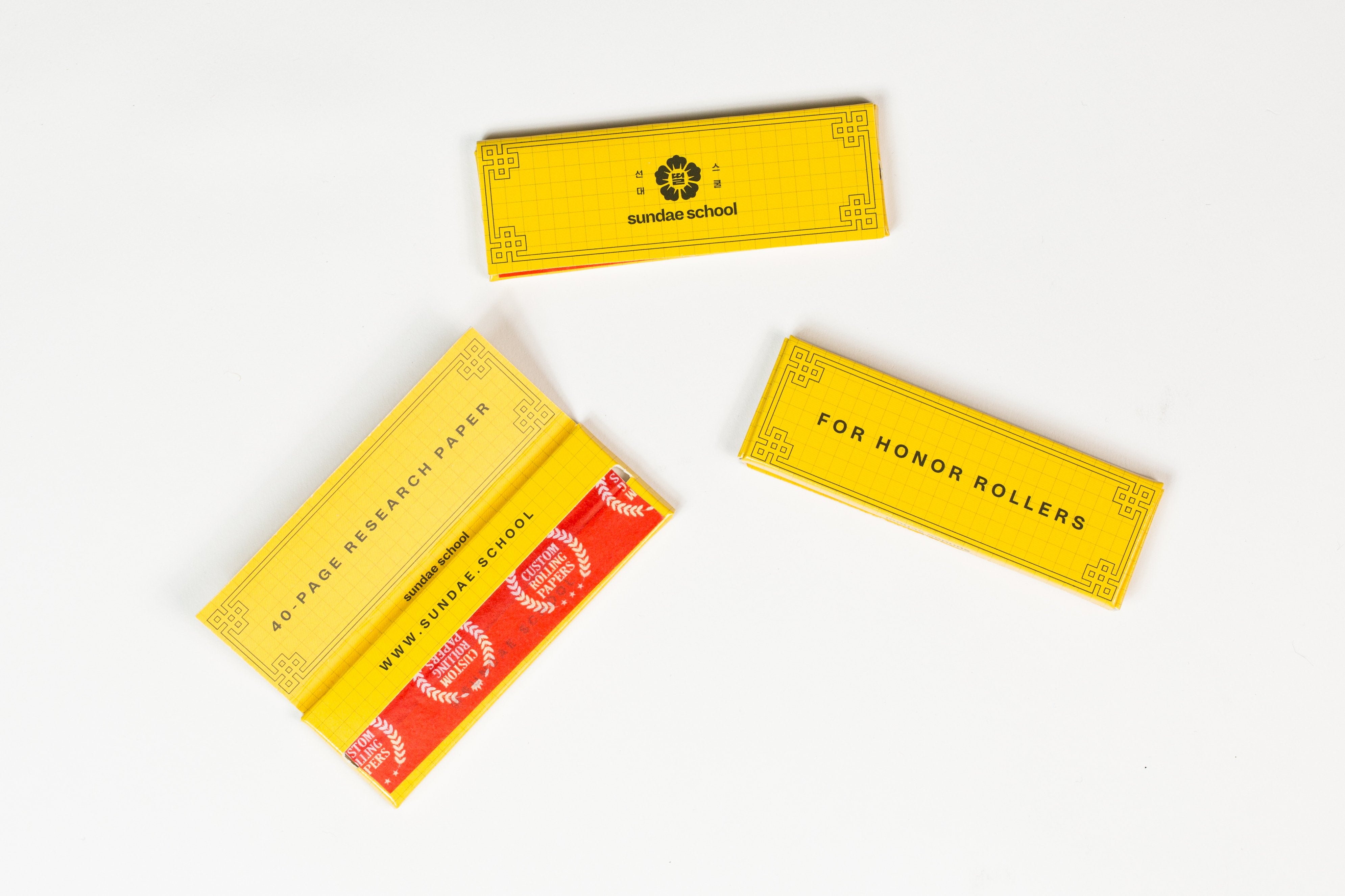 Tiger Rolling Paper - set of 3