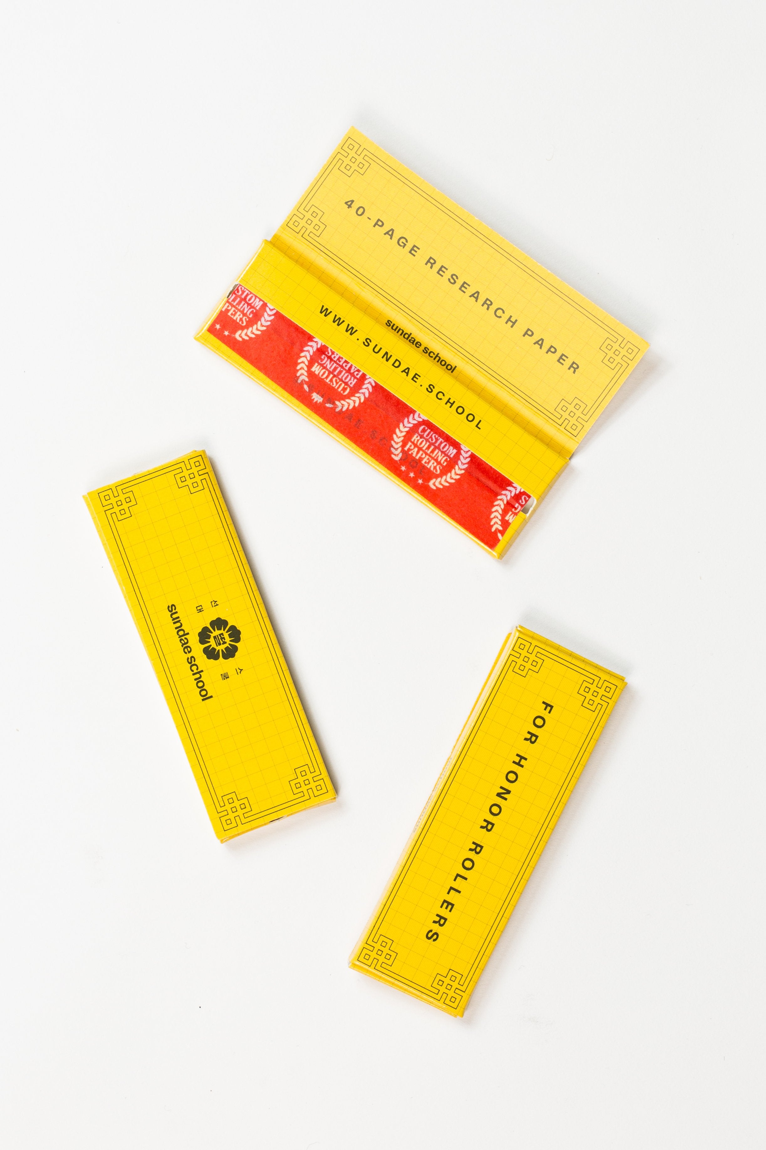 Tiger Rolling Paper - set of 3