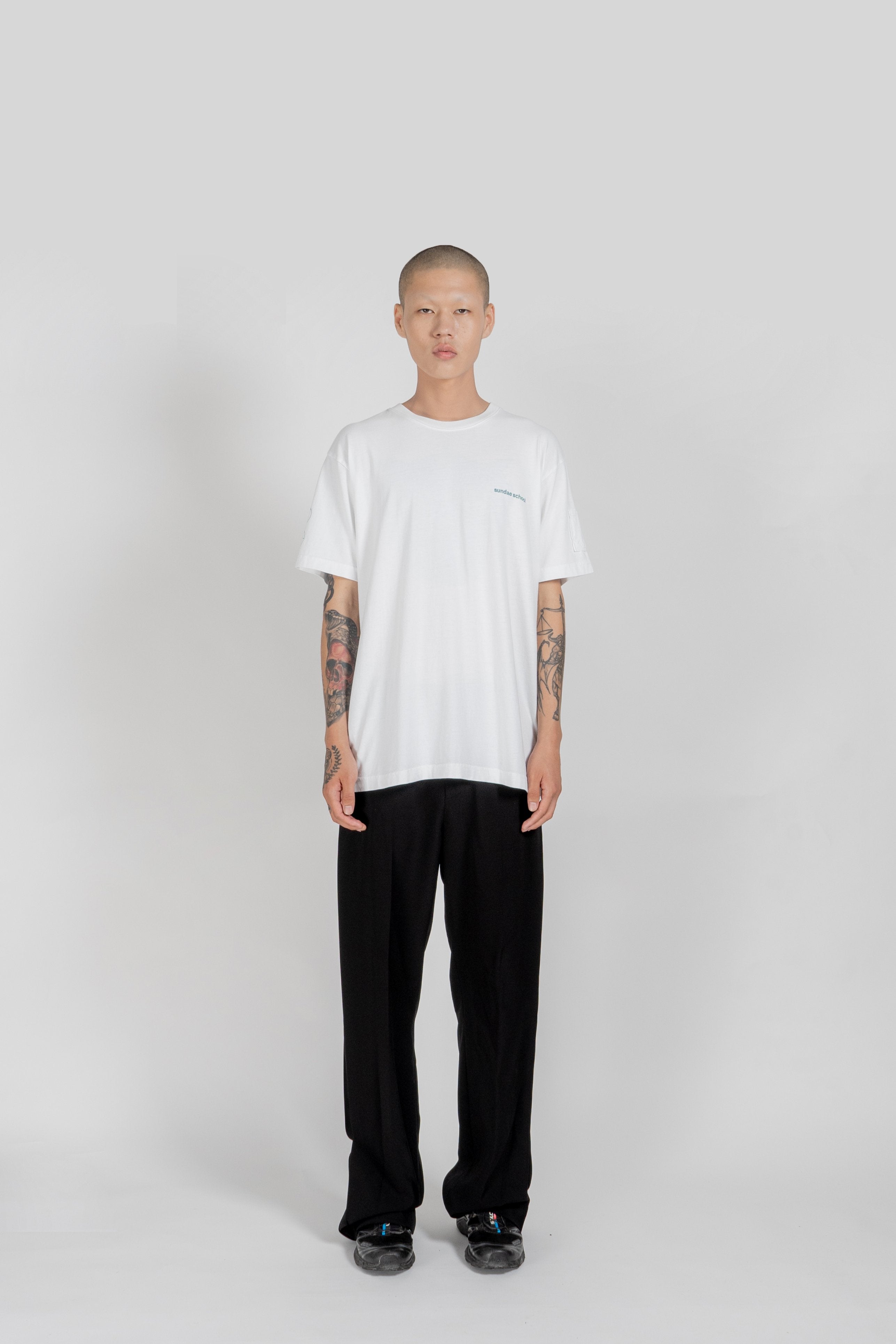 Ddul Logo T-Shirt / White
