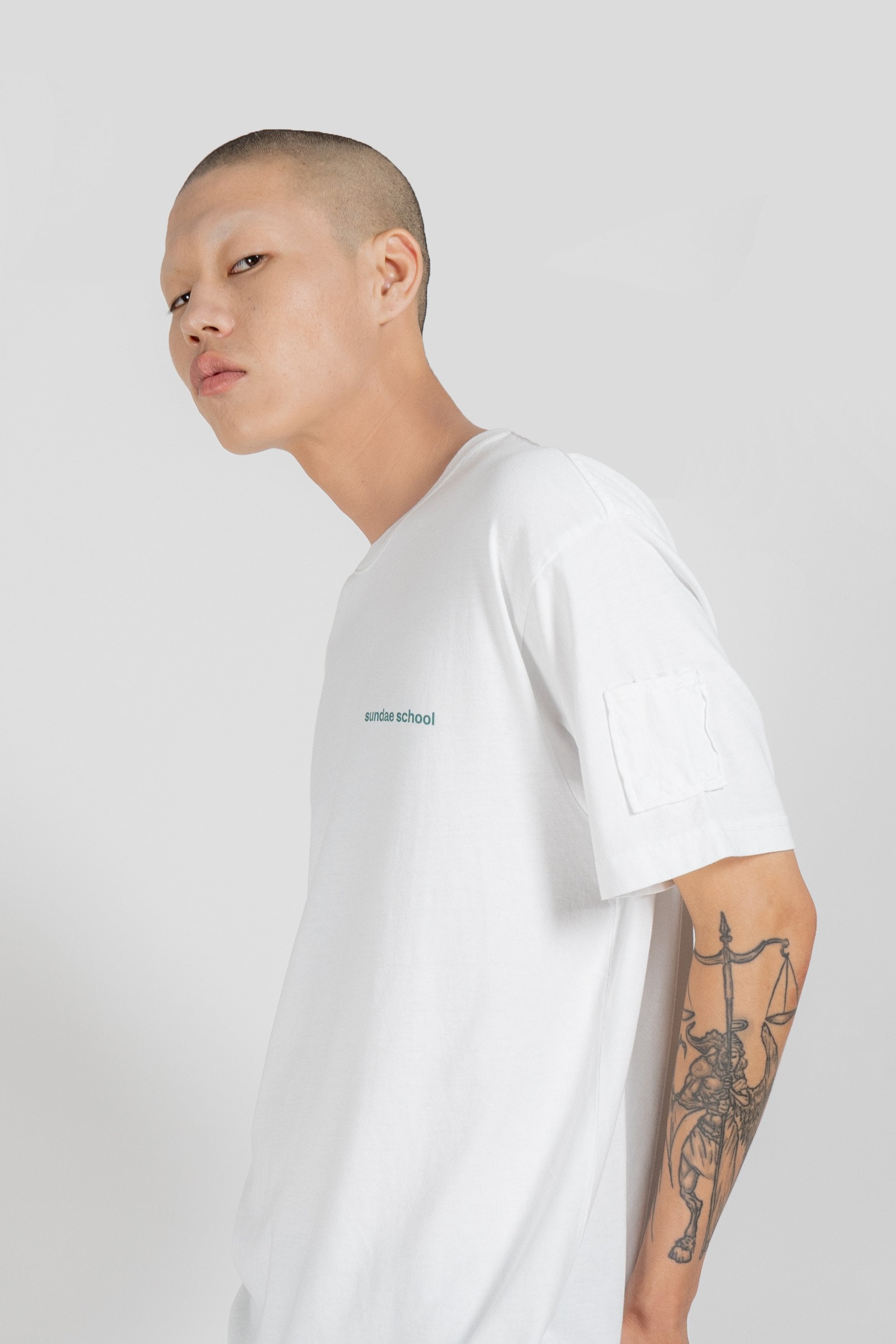 Ddul Logo T-Shirt / White