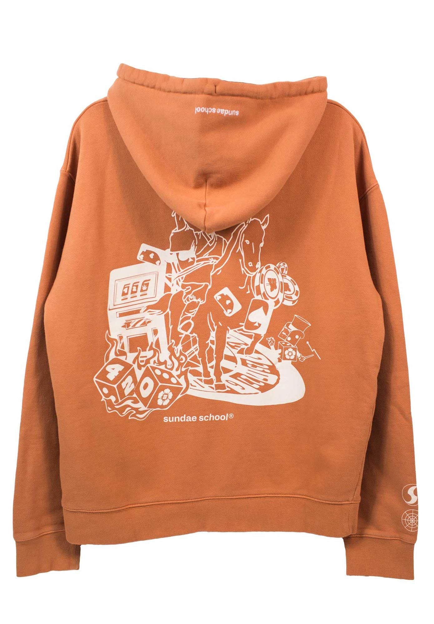 Arbitrage Orange Hoodie