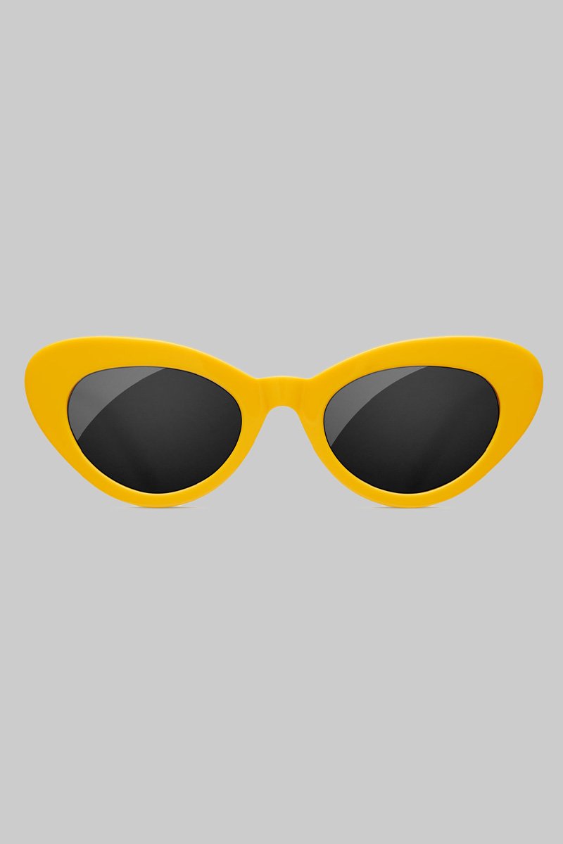 Tiger Mom Sunglasses / Yellow