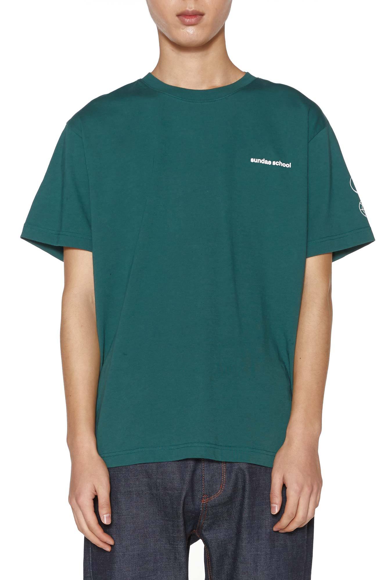 Ddul Logo T-Shirt / Green